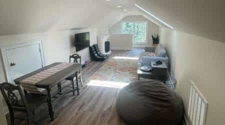 Above Attic Bonus Room Conversion