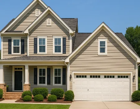 2 car attached garage