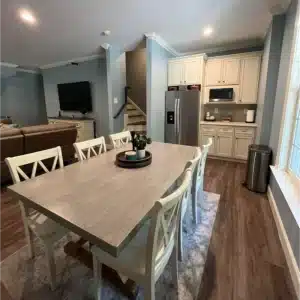 Basement remodeled into living space by Branch Home Improvement in Raleigh NC