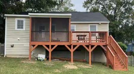 New deck builds