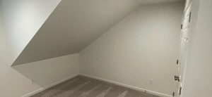 storage built ins for sloped ceilings