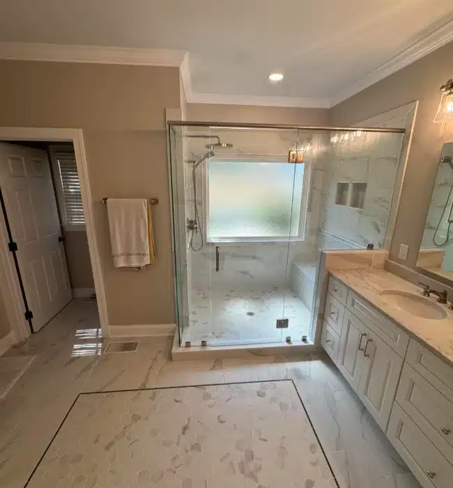 What affects the cost of a bathroom remodeling project in Raleigh, NC?